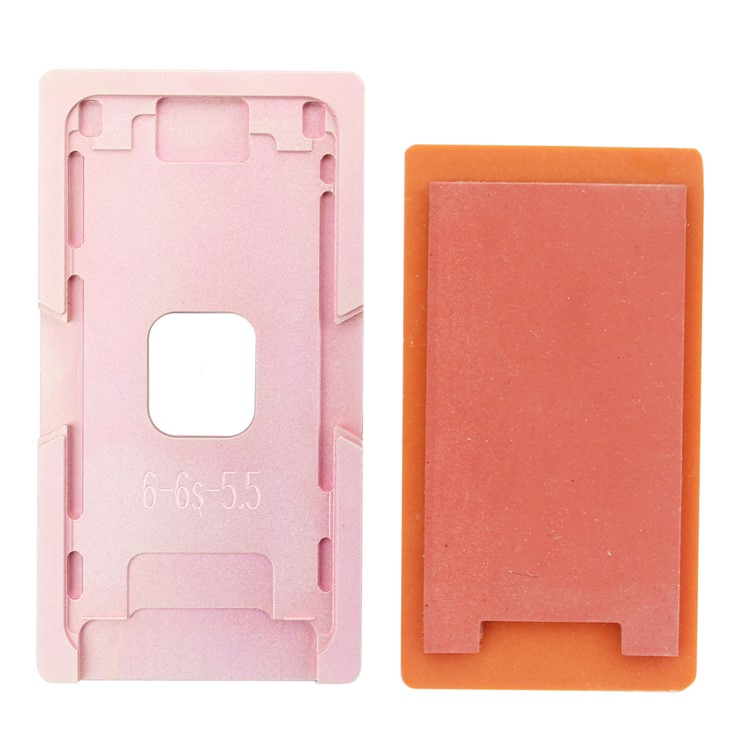 For iPhone 6s Plus/6 Plus Front Screen Glass Lens with Frame Laminating Aligning Mould Kit-1