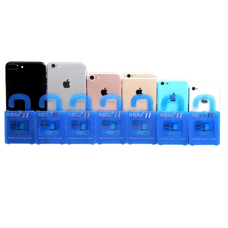 R-SIM 11 Super Smart Unlocking Chip Card for iOS 10-7 iPhone 7/6S/6/5S/5-7