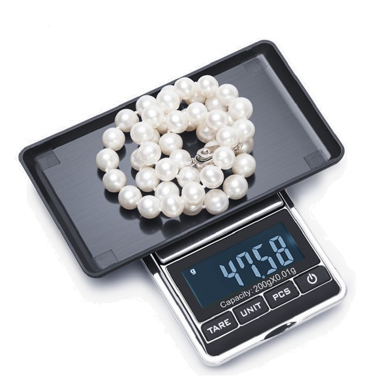200g/0.01g Digital Jewelry Weighing Pocket Scale Backlight LCD Display-5