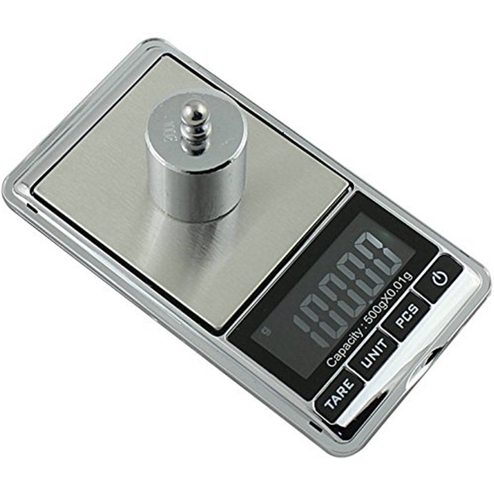 Digital Jewelry Weigh Scale 500g/0.01g LCD Display Pocket Balance-2