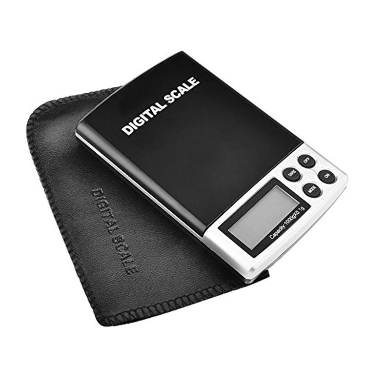 1000g/0.1g Digital Scale High Precision Jewelry Pocket Balance with Back-lit LCD-4
