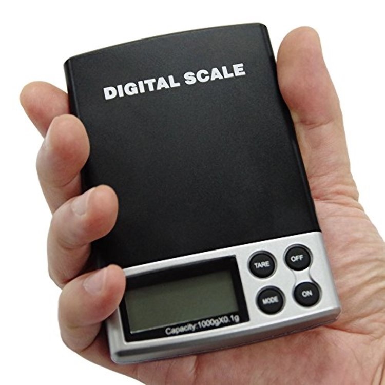 1000g/0.1g Digital Scale High Precision Jewelry Pocket Balance with Back-lit LCD-5