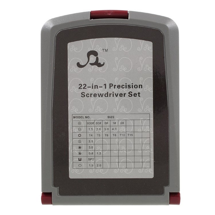 Portable 22-in-1 Precision Screwdriver Tool Kits for Phone/Computer/Electronics/Laptops-10