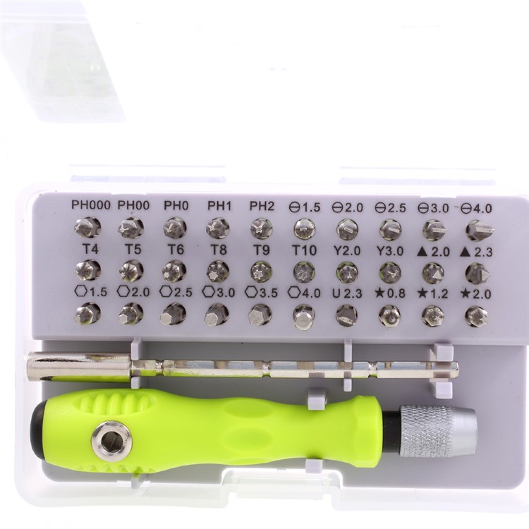 Professional Full Set Repair Disassembly Tool Kit Screwdriver Bits Set with Storage Bag-11
