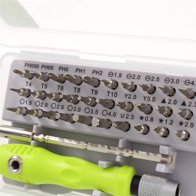 Professional Full Set Repair Disassembly Tool Kit Screwdriver Bits Set with Storage Bag-12