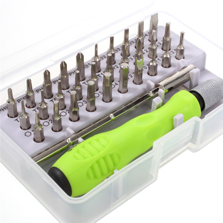 Professional Full Set Repair Disassembly Tool Kit Screwdriver Bits Set with Storage Bag-4