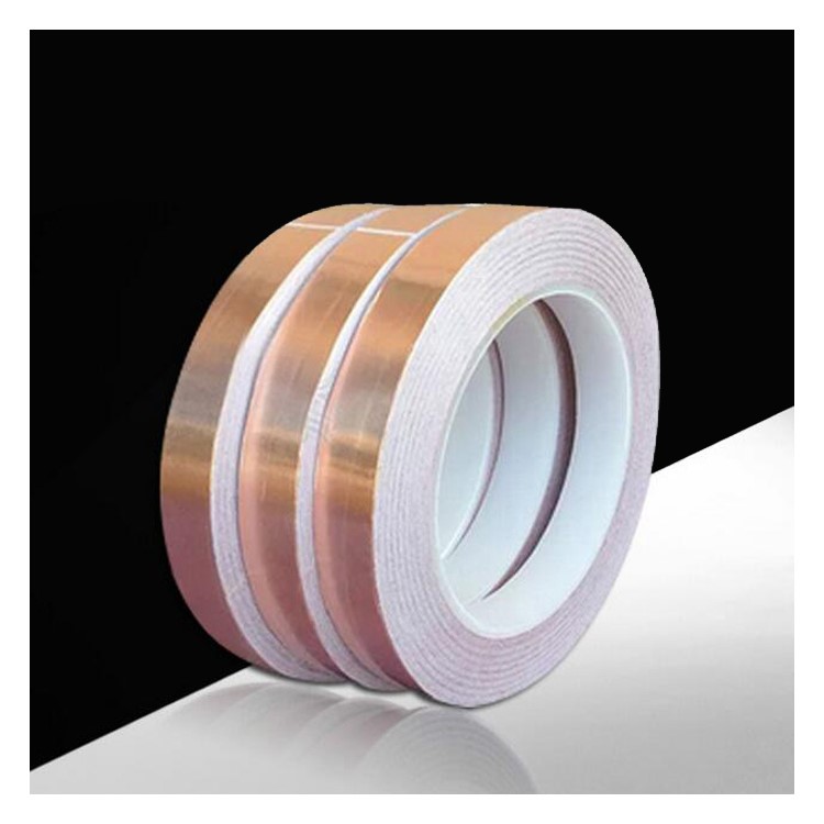 1cm x 30m One Side Copper Foil Tape EMI Shielding Single Conductive Adhesive-2