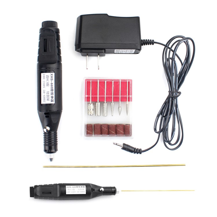 XHS-688 OCA Sticker Remover Electric Grinding Machine Variable Speed Rotary Detail Carver - US Plug-1