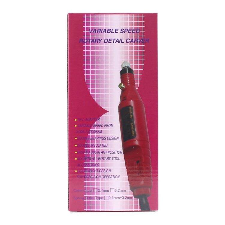 XHS-688 OCA Sticker Remover Electric Grinding Machine Variable Speed Rotary Detail Carver - US Plug-9