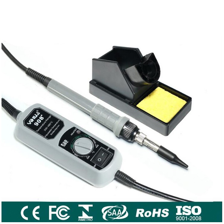 YIHUA AC 110V Portable Electric Soldering Iron Thermostat Internal Heating Type for SMT SMD Welding Rework Repair-1