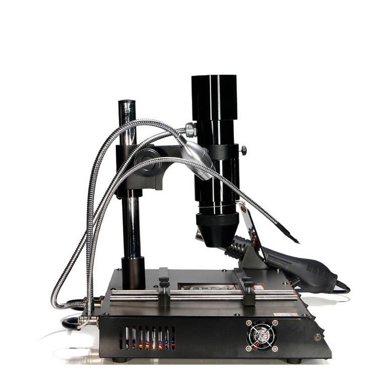 YIHUA 1000B 3 in 1 Infrared BAG Rework Station Hot Air Gun + 540W Preheating Station + 75W Soldering Iron - 110V-3