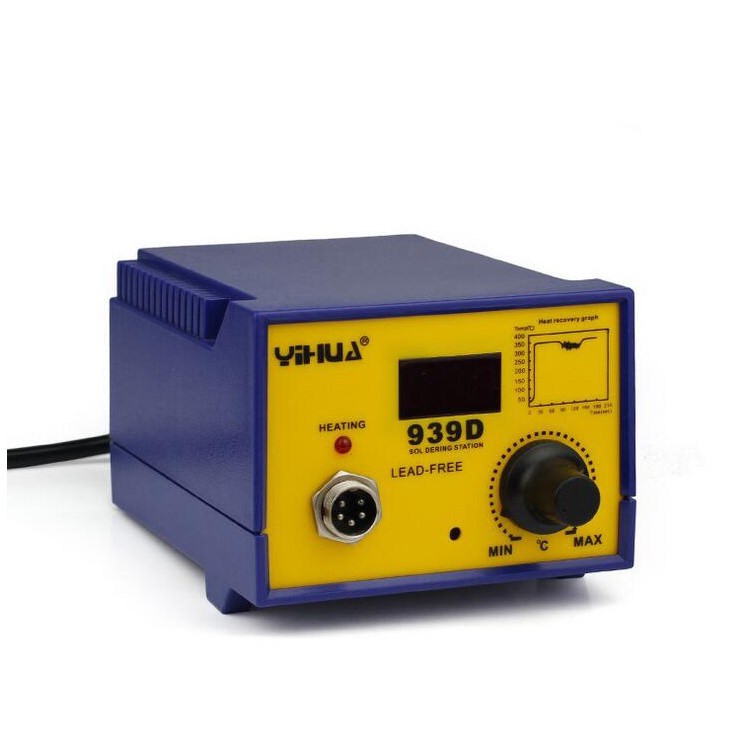 YIHUA 939D Digital Display Soldering Station High-power Imported Anti-static Welding Station - 110V-4