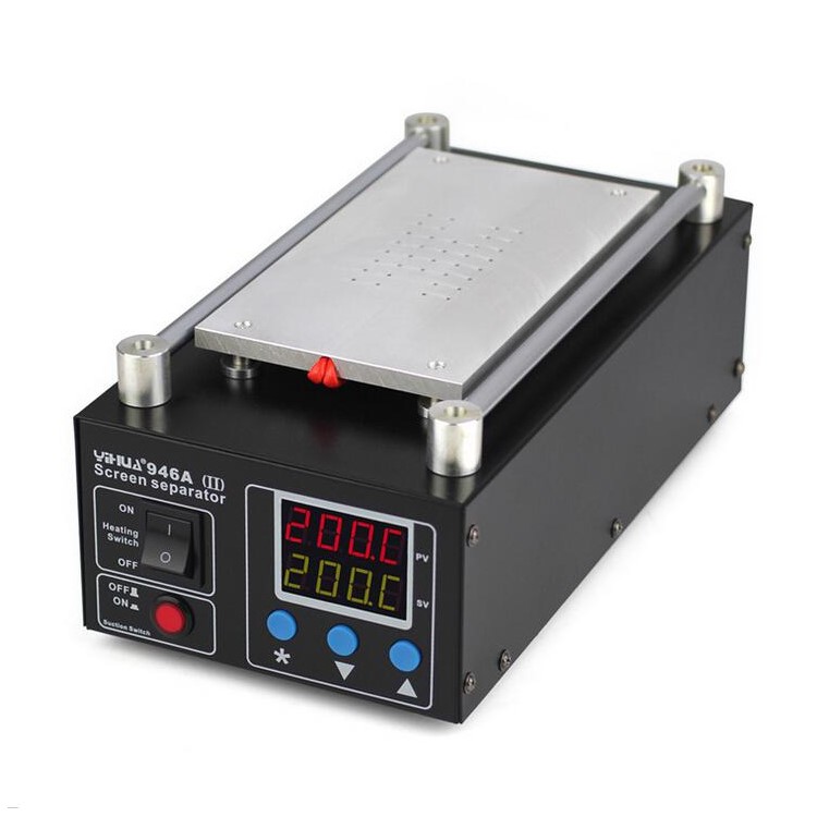 YIHUA 946A II LCD Touch Screen Glass Vacuum Separating Machine for Phone Repair - 220V-4