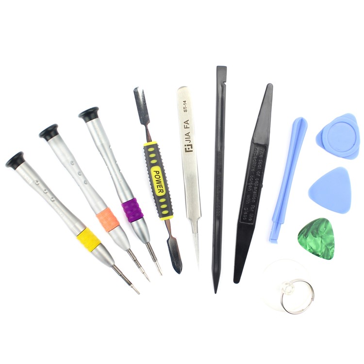 12 in 1 Professional Open Pry Screwdriver Repair Tool Kit for iPhone iPad-1
