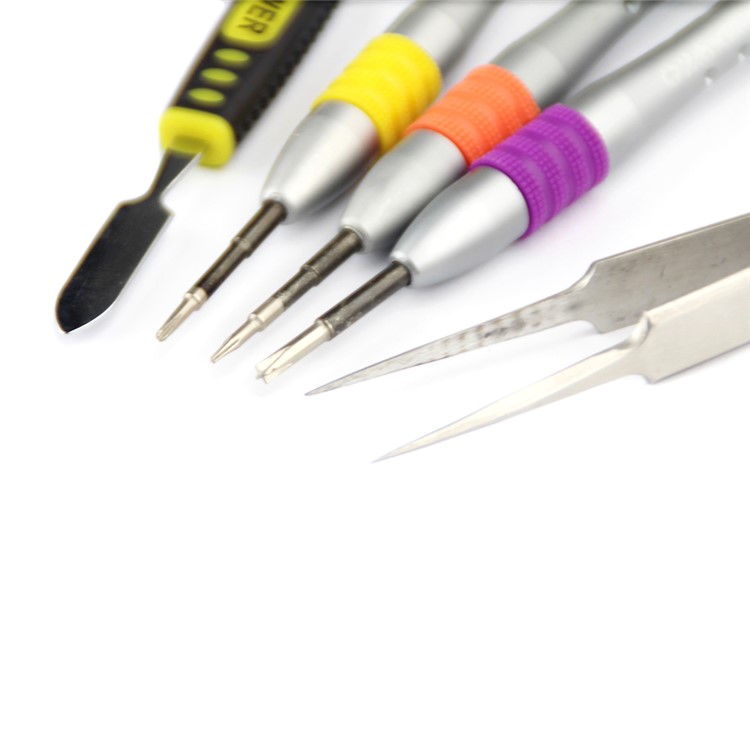 12 in 1 Professional Open Pry Screwdriver Repair Tool Kit for iPhone iPad-5