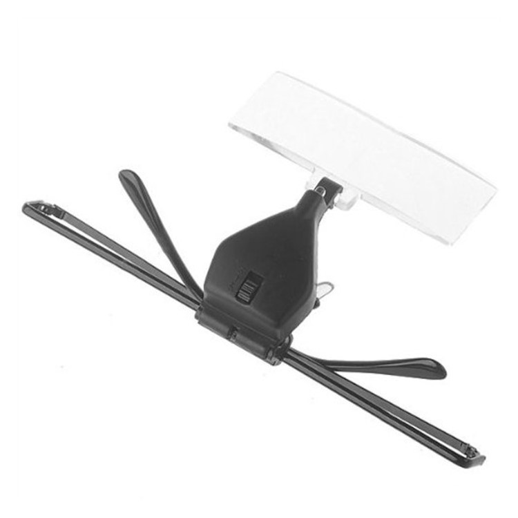 Headband Glasses Magnifier 5 Adjustable Acrylic Lens with LED Illuminated-4