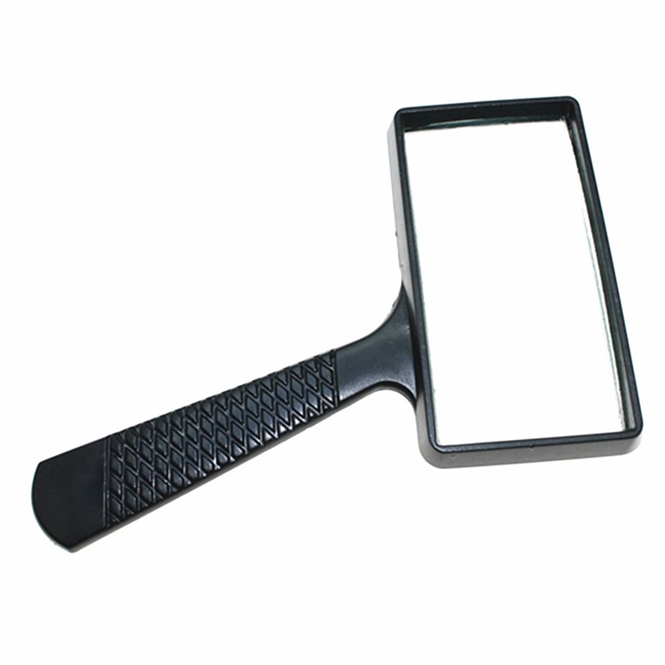 5X Handheld Reading Magnifying Glass Newspapers Books jewelry Magnifier - Black-1