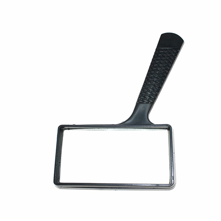 5X Handheld Reading Magnifying Glass Newspapers Books jewelry Magnifier - Black-2