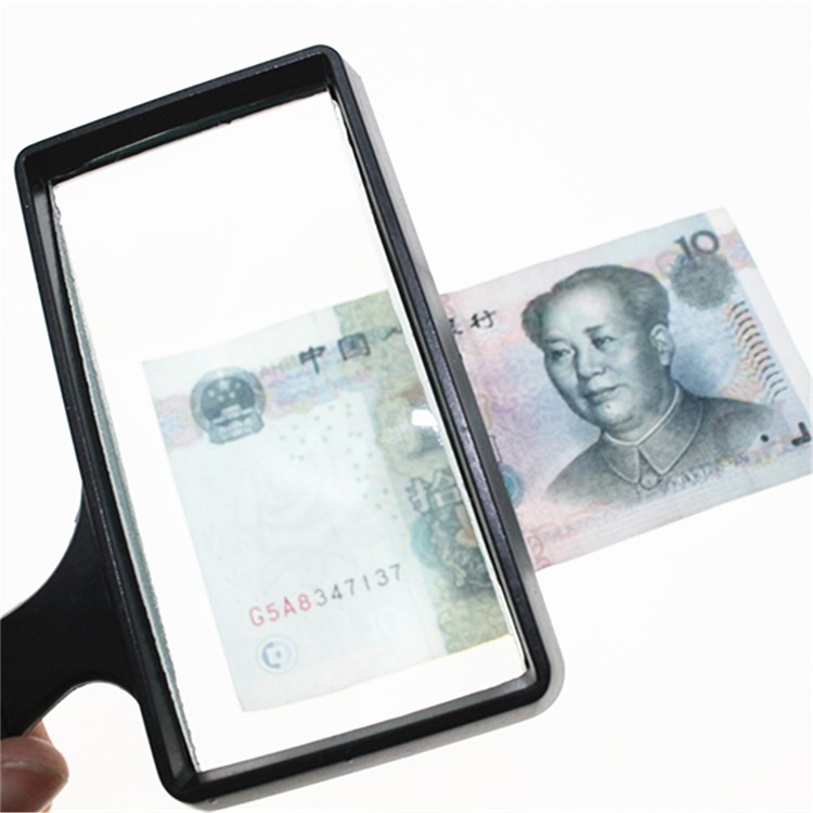 5X Handheld Reading Magnifying Glass Newspapers Books jewelry Magnifier - Black-4