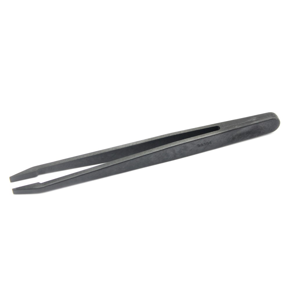 JF-S13 Professional Carbon Fiber Flat Tweezers Repair Tool-1