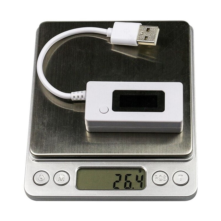 KCX-017 USB Power Meter Voltage Current Detector Power Tester - White-17