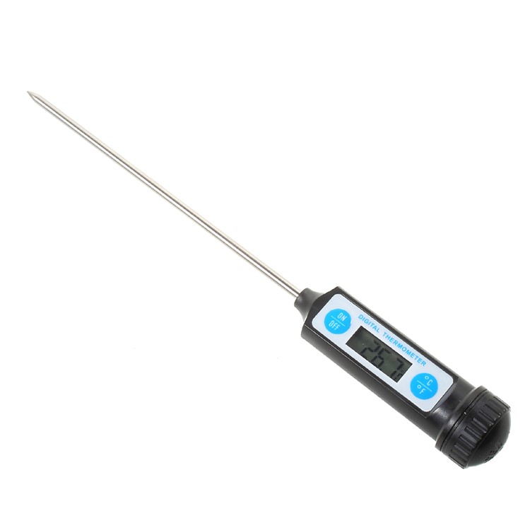 JR-7 Waterproof Digital BBQ Cooking Thermometer LCD Display for Food Meat Milk-3