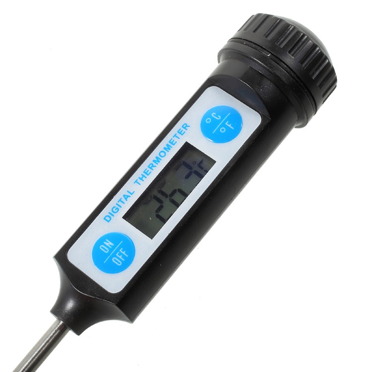 JR-7 Waterproof Digital BBQ Cooking Thermometer LCD Display for Food Meat Milk-4