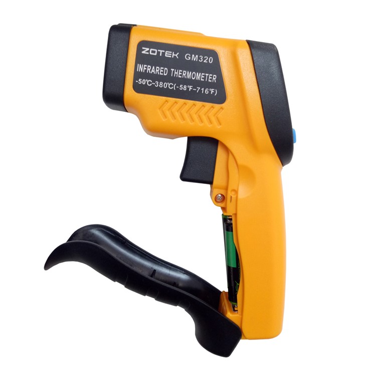 ZOTEK GM320 Industrial Handeld Digital Infrared Thermometer -50°C~380°C-2