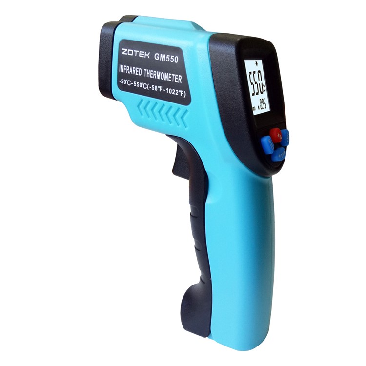 ZOTEK GM550 Industrial Non-Contact Digital Infrared Thermometer -50°C~550°C-5