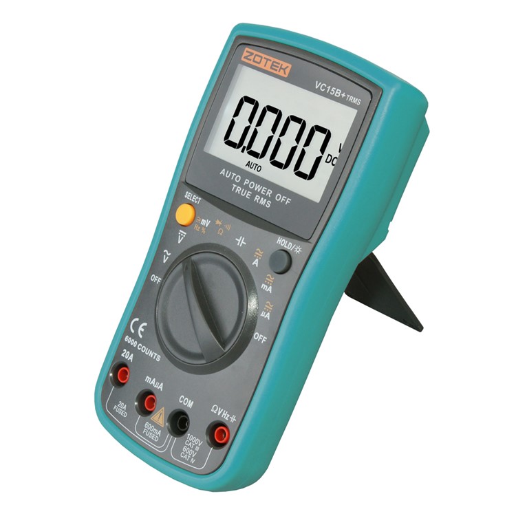 ZOTEK VC15B+ Auto-ranging Digital Multimeter Instruments with LCD Display-1