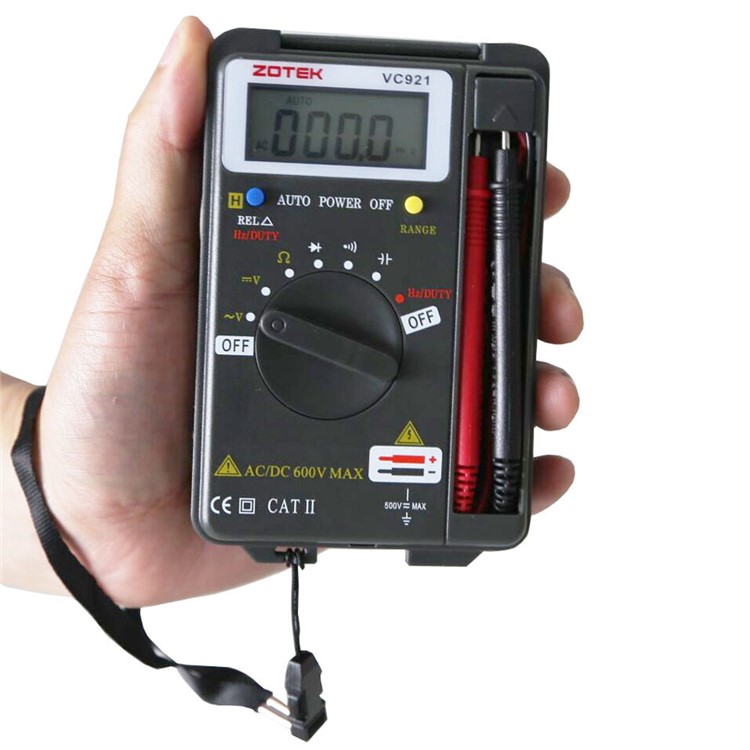 ZOTEK VC921 Auto-Ranging Digital Multimeter - Black-1
