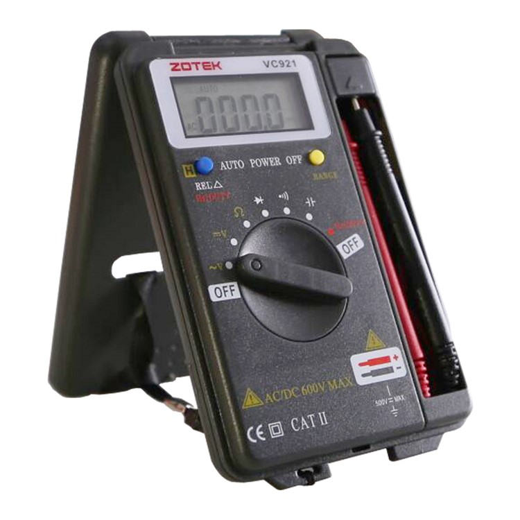 ZOTEK VC921 Auto-Ranging Digital Multimeter - Black-3