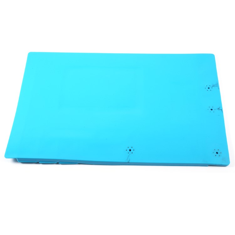 Heat Insulation Repair Platform Mat for Phones/Computers with Magnetic Screw Section - Blue-2