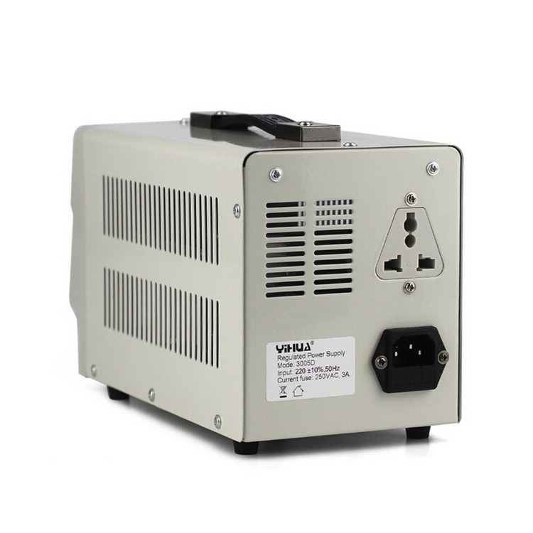 YIHUA 3005D 30V 5A Digital Adjustable Regulated Stabilizer DC Power Supply - CN Standard Plug / 110V-5