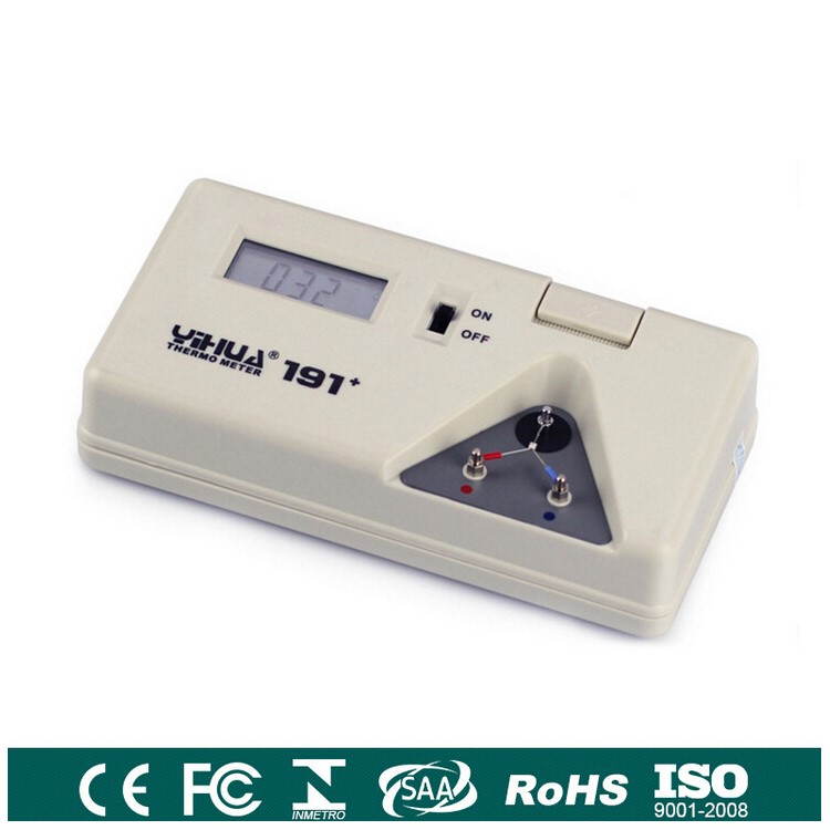YIHUA 191+ Soldering Iron Tip Thermometer Sensor Line Digital Tester Temperature Test-1