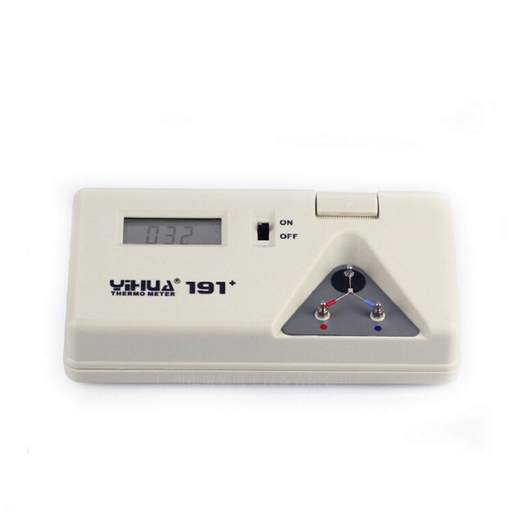 YIHUA 191+ Soldering Iron Tip Thermometer Sensor Line Digital Tester Temperature Test-2