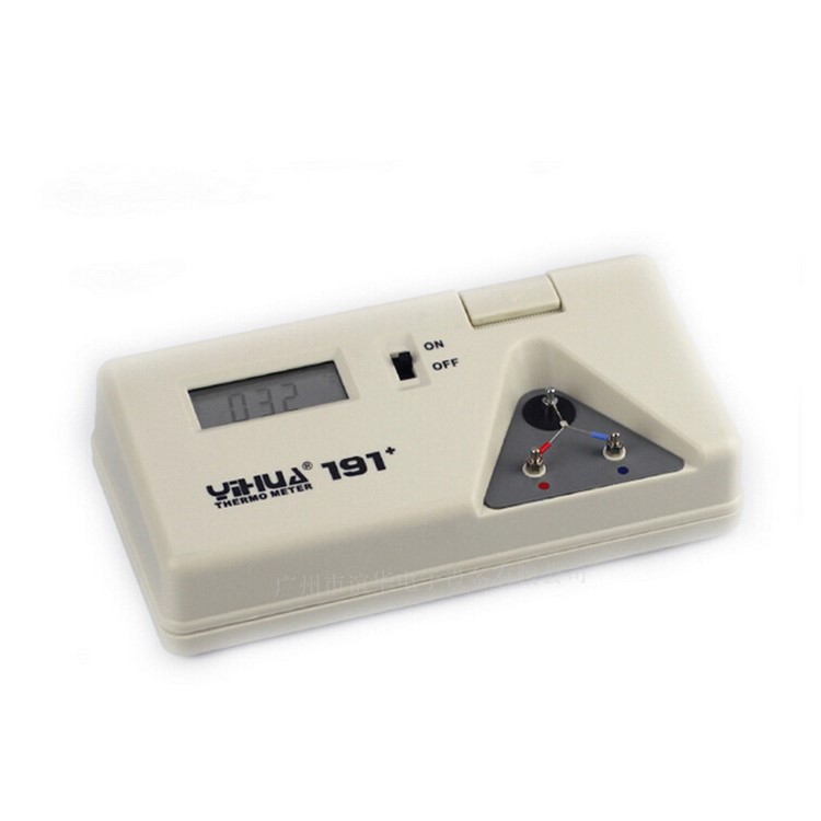 YIHUA 191+ Soldering Iron Tip Thermometer Sensor Line Digital Tester Temperature Test-3