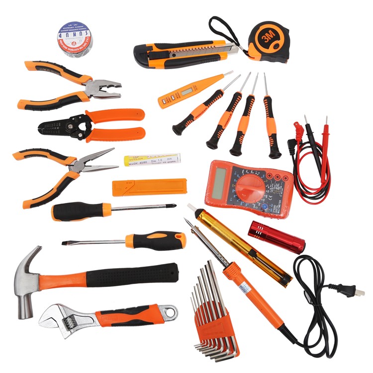 SOLUDE 33PCS Household Multi-functional Electronics Repair Tool Kit (ST-033)-4