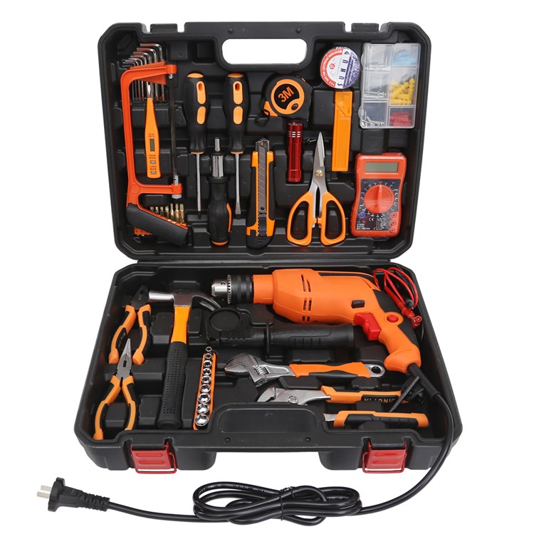 SOLUDE 54PCS Multifunctional Household Hardware Repair Tool Kit (ST-054) - EU Plug-3