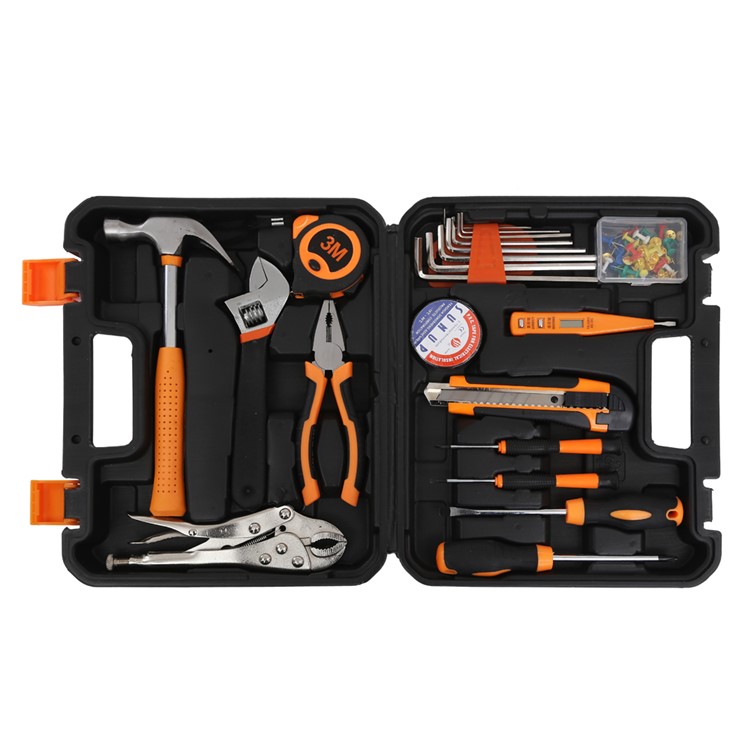 SOLUDE 21Pcs Multifunctional Household Hardware Tool Set with Toolbox (STT-21D)-3
