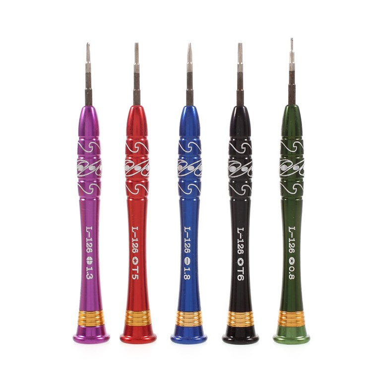 LIJIALI L-126 5-In-1 Screwdriver Set for Cell Phone Watch-2