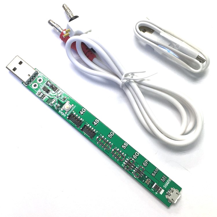 YOUKILOON YOU903 Professional Battery Activation Charge Board + Micro USB Cable for iPhone Samsung Xiaomi-1