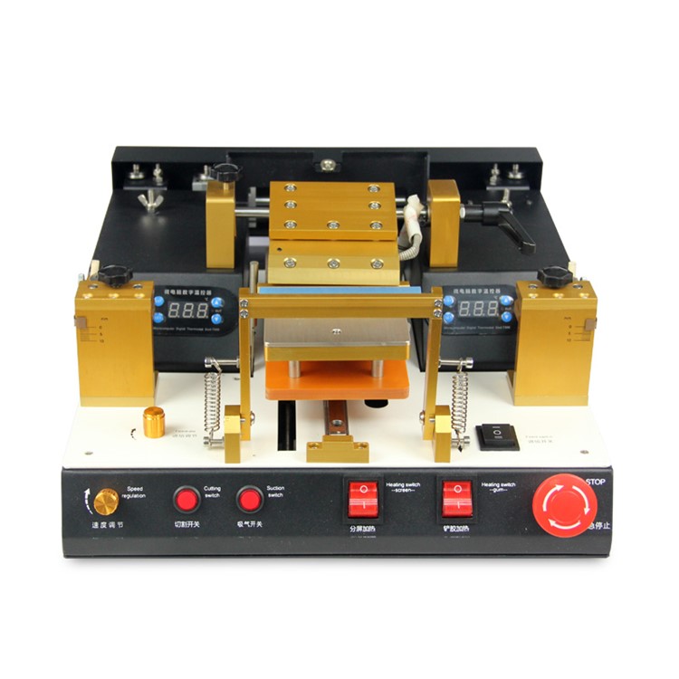 TBK-938 500W Automatic OCA Glue Remover Machine with Built-in Vacuum Pump for iPhone Samsung Repair - EU Plug-4