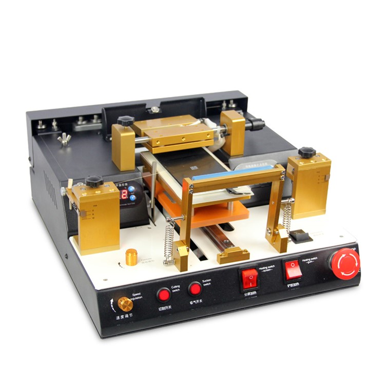 TBK-938 500W Automatic OCA Glue Remover Machine with Built-in Vacuum Pump for iPhone Samsung Repair - EU Plug-5