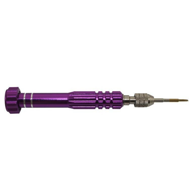 Professional 5-in-1 Disassembling Repair Opening Tool Screwdriver Set for iPhone - Purple-1