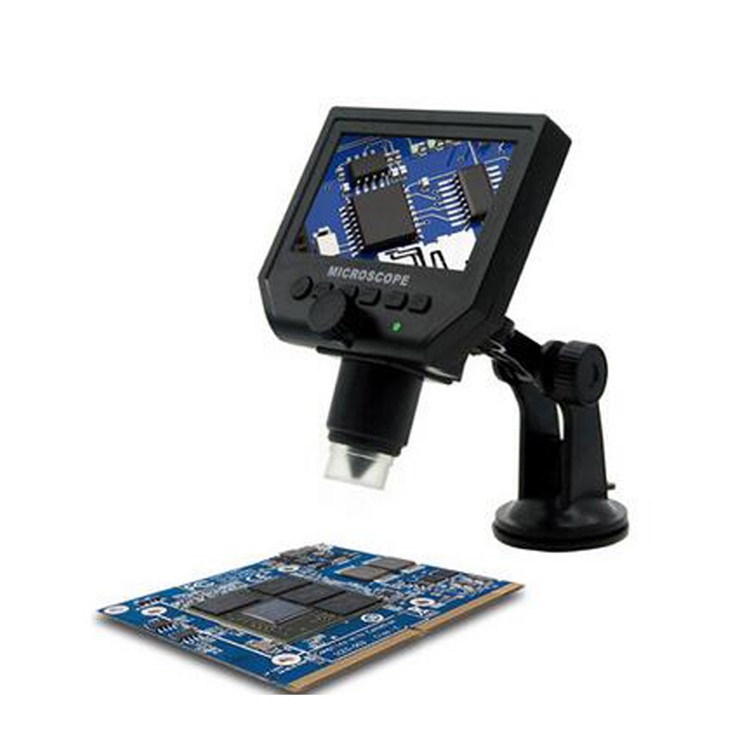 ANDONSTAR 4.3" OLED Screen 600X Digital Microscope Magnifier Camera with Ajustable Stand - Black-3