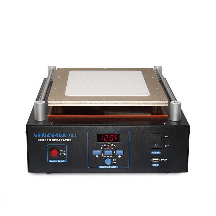 YIHUA 946A-III LCD Touch Screen Glass Separating Machine Vacuum Separator for Tablets under 12 Inch - 110V / CN Plug-4