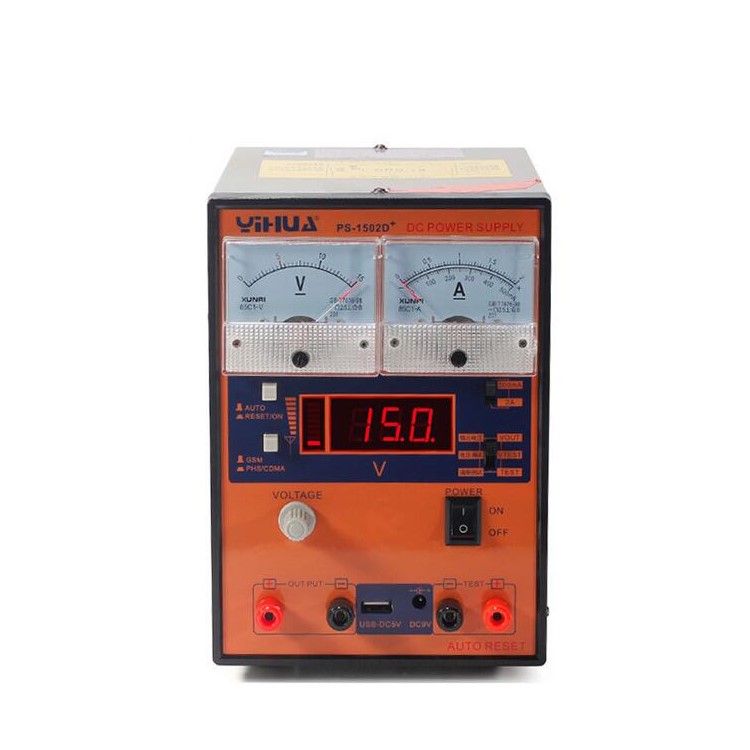 AC110V YIHUA 15V 2A DC Power Supply with LED Display for Repair Cellphone and Laptop-2