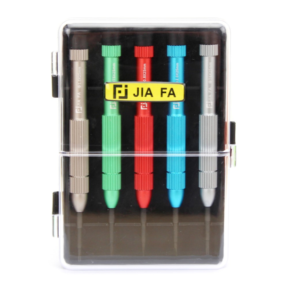 JF-823 5-in-1 Screwdriver Repair Tool Kit for iPhone Samsung Sony HTC Etc-2