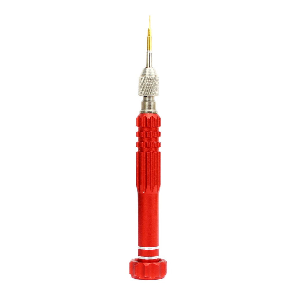 5-in-1 Professional Disassembling Repair Opening Tool Screwdriver Set for iPhone Repair - Red-2